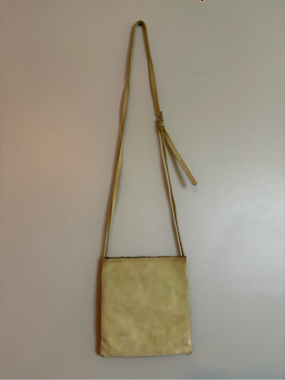 Luisa Spagnoli VTG Leather Patchwork Crossbody Bag Boho 70s Retro Luxury 8" - Picture 10 of 13